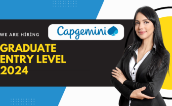 Capgemini Hiring Graduate Entry Level 2024