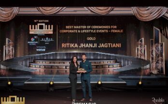 Congratulations Ritika Jhanji Jagtiani receive WOW Awards Asia 2024!