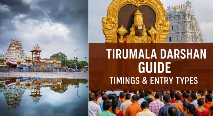 🕉️ Tirumala Darshan Timings & Darshan Types Explained A Complete Devotee Guide